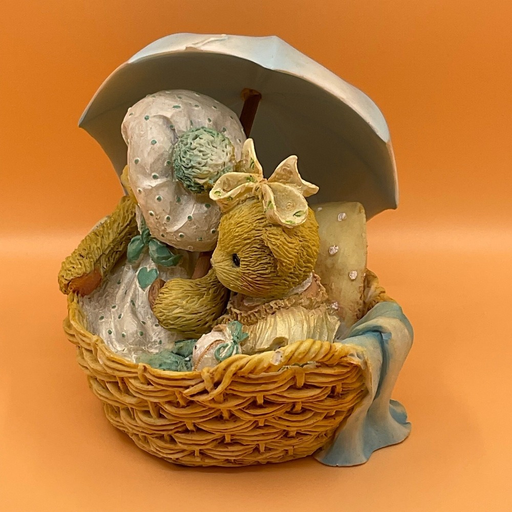 Cherished Teddies Beth Blossom 1991 Friends Are Never Far Apart Hamilton Gifts‎